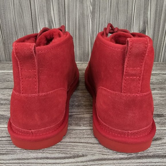 UGG Neumel Suede Boots - Samba/ Red - Men's Size 11 - NEW - Picture 9 of 10